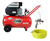 Kit Pintado Automotriz Compresor + Pistola + Mangu 977p Goni