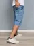 Imagem do Bermuda Jeans Balão Masculina com Boca Larga - Estilo Casual e Confortável