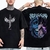 Camiseta Streetwear Solo Leveling Arise Deus/Sung
