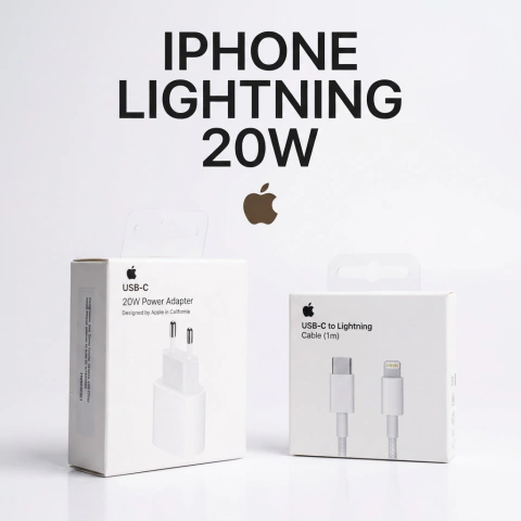 Carregador IPHONE LIGHTINING 20W