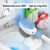 Baleia Escova 360º – Spray Líquido – Ventosa Fixação – Cabeça Silicone - Vaso Sanitário na internet