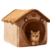 Casa PET Estilosa - Cães Gatos Pequeno Médio Porte – Conforto e Bem-Estar - Lavável na internet