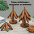 Conjunto Árvore Madeira - Resistente ao calor - Tapete de Mesa - Isolamento Térmico - loja online