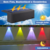 Luminária Solar LED – Iluminação RGB com 7 cores – Automática - IP65 Prova d’água - Pegasus