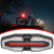 Luz Traseira Bicicleta Recarregável USB - Sinal Esquerda Direita -Controle Remoto sem Fio - Pegasus