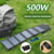 Painel Solar Portátil 500W – Energia Sustentável em Qualquer Lugar! na internet