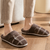 Pantufa Xadrez Inverno - Pelúcia Interior - Chinelos de Casa Antiderrapante- Pé Quente - Pegasus