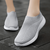 Imagem do Tênis Esportivo Respirar Moda Europa - Sapatos Femininos Casual Sapatilhas