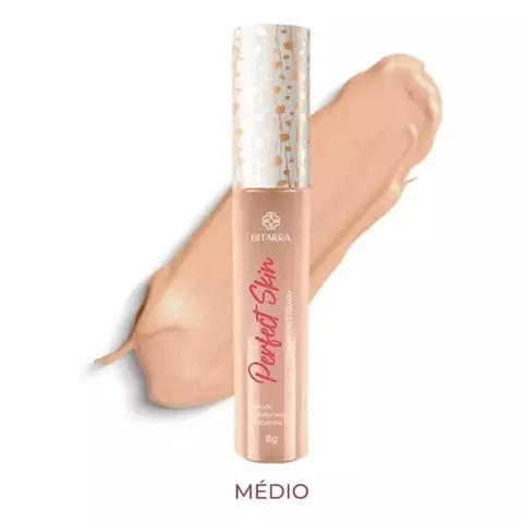 Corretivo Liquido Perfect Skin Bitarra Cor Medio