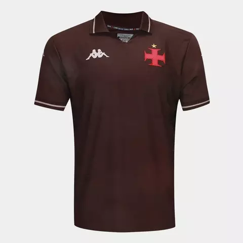 Camisa Vasco III 25/26 Torcedor Masculina - Marrom - comprar online