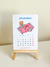 Mini calendario 2025 en internet