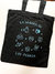 Totebag la señora de los perros negro