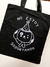Totebag no estoy soportando negro