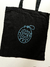 Totebag negro tamagotchi