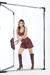 Cropped Couro Corset na internet
