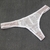 Tanga Fio Transparente em Tule e Renda de Poliamida - SSLINGERIE