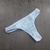 Tanga Fio Transparente em Tule e Renda de Poliamida - SSLINGERIE