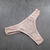 Tanga Fio Transparente em Tule e Renda de Poliamida