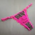 Tanga Animal Print e Renda - SSLINGERIE