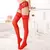 Klv-novo conjunto de meias de renda sensual feminina, lingerie sexy, longa