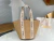 Chloé Woody Basket Large em Ráfia Natural - loja online