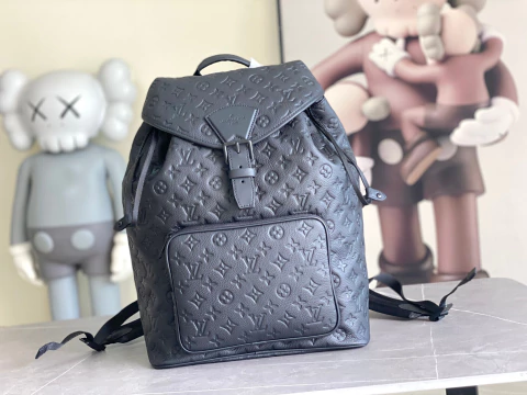 Mochila Louis Vuitton Montsouris Monogram Taurillon