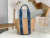 Chloé Woody Basket Large em Ráfia Natural na internet