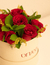 Rosas Vermelhas em Hat Box - comprar online