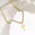 Corrente Cross Steel Gold - loja online