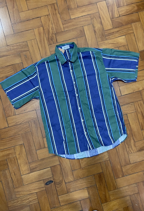 Camisa Listrada “Lanzon” Vintage, CGC