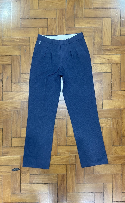 Calça Alfaiataria Risca de Giz “Jeans Robert, Paris” Vintage, CGC