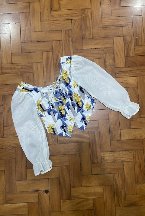 Camisa manga Bufante Vintage, CGC