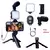 Kit Vlog para Iphone ou Android com tripé, mini microfone, iluminação - Prisma Store