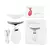 Rosto elevador dispositivo de beleza ems massageador facial terapia de luz led r - loja online