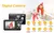 Câmera digital infantil, filmadora com zoom 16x, câmeras compactas 1080p 44mp