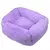 Cama de luxo para cães, camas quadradas longas de pelúcia para cães pequenos,