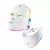 Máscara facial LED com luz vermelha para abertura da pele, terapia anti-envelhe