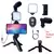 Kit Vlog para Iphone ou Android com tripé, mini microfone, iluminação - comprar online