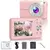Imagem do Câmera digital infantil, filmadora com zoom 16x, câmeras compactas 1080p 44mp