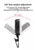 Mini luz de preenchimento led bicolor iluminação sapata fria para câmera film na internet