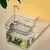 Fonte de água para gatos, filtro automático, transparente, bebedor de gato, us - loja online