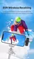 Microfone de Lapela Sem Fio Ulanzi J12 DJI Action 5 Android Iphone 800mAh - comprar online