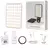 Imagem do Smartphone magsafe selfie flip light mini vlog luz de preenchimento regulável p