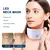 Máscara facial LED com luz vermelha para abertura da pele, terapia anti-envelhe - comprar online
