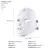 Máscara facial LED com luz vermelha para abertura da pele, terapia anti-envelhe - comprar online