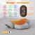 Travesseiro cervical massageador elétrico, compressa quente, massagem vibratór - comprar online