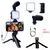 Kit Vlog para Iphone ou Android com tripé, mini microfone, iluminação na internet