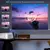 ThundeaL Mini Projetor Portátil TD92 Pro FHD 1080P Full HD Feixe 4K Vídeo WiFi
