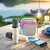 Mini Karaokê Auto-Falante com 1 ou 2 Microfones Bluetooth - loja online