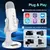 Microfone Profissional Branco Para Gravação de Estúdio, PC, Computador, Jogos, Streaming, Podcasr - Prisma Store